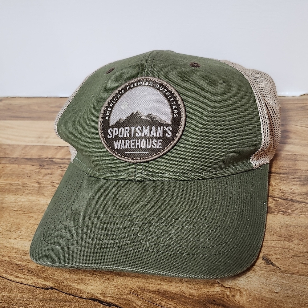 Sportsman’s Warehouse Patch Trucker Hat Mesh Adjustable Outdoorsman Cap